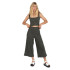Pantalones 24 Colours Mujer Kaki