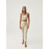 Sujetador deportivo Born Living Yoga Jin Oat Milk Mujer