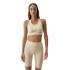 Sujetador deportivo Born Living Yoga Soata Oat Milk Mujer