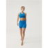 Sujetador deportivo Born Living Yoga Bikila Gloss Blue Mujer
