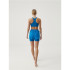 Sujetador deportivo Born Living Yoga Bikila Gloss Blue Mujer