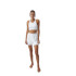 Sujetador deportivo Born Living Yoga Bikila White Mujer
