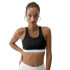Sujetador deportivo Born Living Yoga Hanae Black/White Mujer