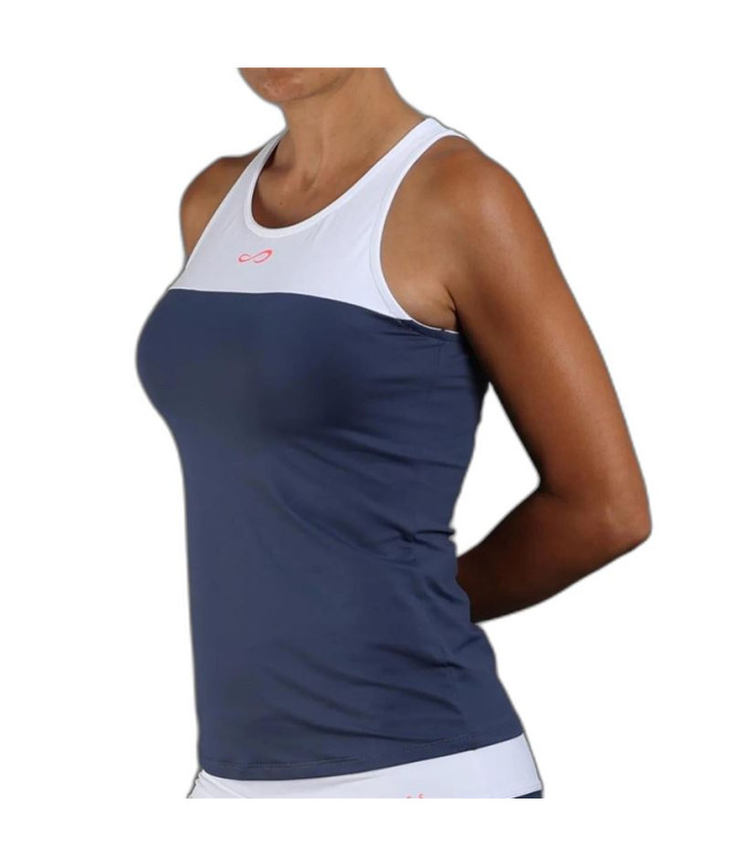 Camiseta de Pádel Endless Lace Mujer Blanco