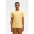 Camiseta Fred Perry Ringer Hombre Amarillo