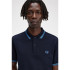 Polo Fred Perry Twin Tipped Hombre Marino