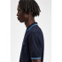 Polo Fred Perry Twin Tipped Hombre Marino