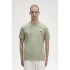 Camiseta Fred Perry Ringer Hombre Verde