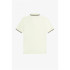 Polo Fred Perry Twin Tipped Hombre Beige
