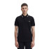 Polo Fred Perry Twin Tipped Hombre Negro