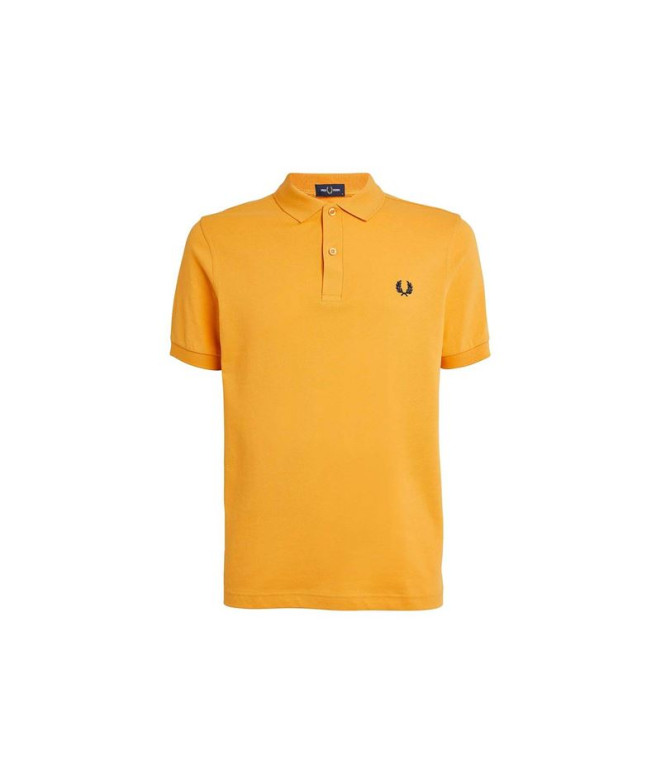 Polo Fred Perry Plain Hombre Amarillo