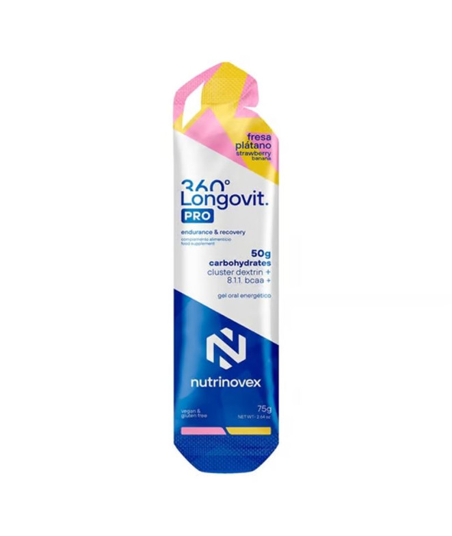 Gel de Nutrición deportiva Nutrinovex Longovit...