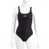 Bañador de Natación Aquarapid Costume Intero Black Mujer