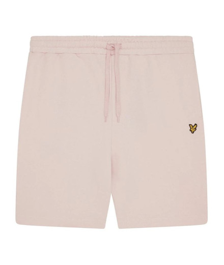Pantalones Lyle & Scott V1-Sweat Shorts Hombre Rosa