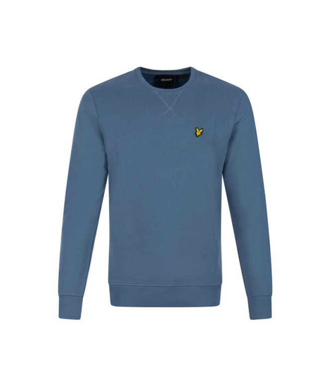 Sudadera Lyle & Scott V1-Crew Neck Hombre Azul