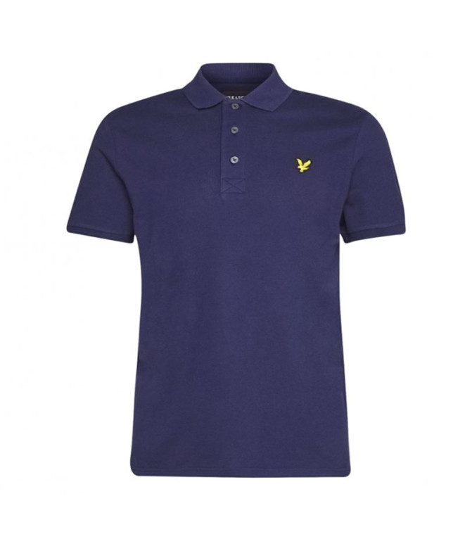 Polo Lyle & Scott V1-Plain Hombre Navy