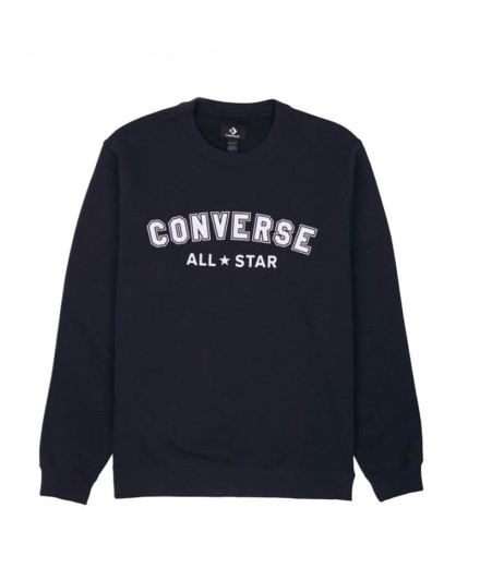 Sudadera Converse Classic Fit All Star Single Screen  Negro