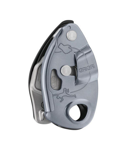 Sujección de Escalada Petzl Grigri Belay Gris