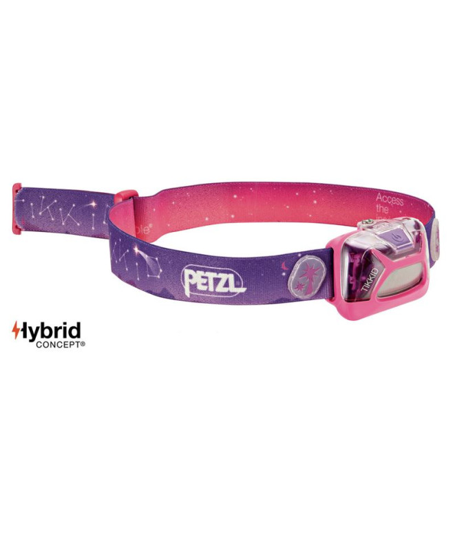 Linterna de Escalada Petzl Tikkid Rosa