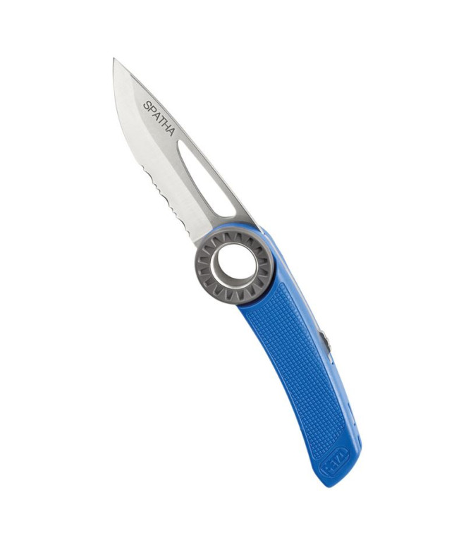 Navaja Mosquetoneable Petzl Spatha Azul