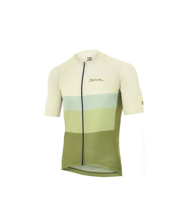 Maillot de Ciclismo Spiuk M/C Top Ten Hombre Khaki