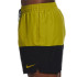 Bañador de Playa Y Piscina Nike 5" Volley Short Hombre Moss amarillo y negro