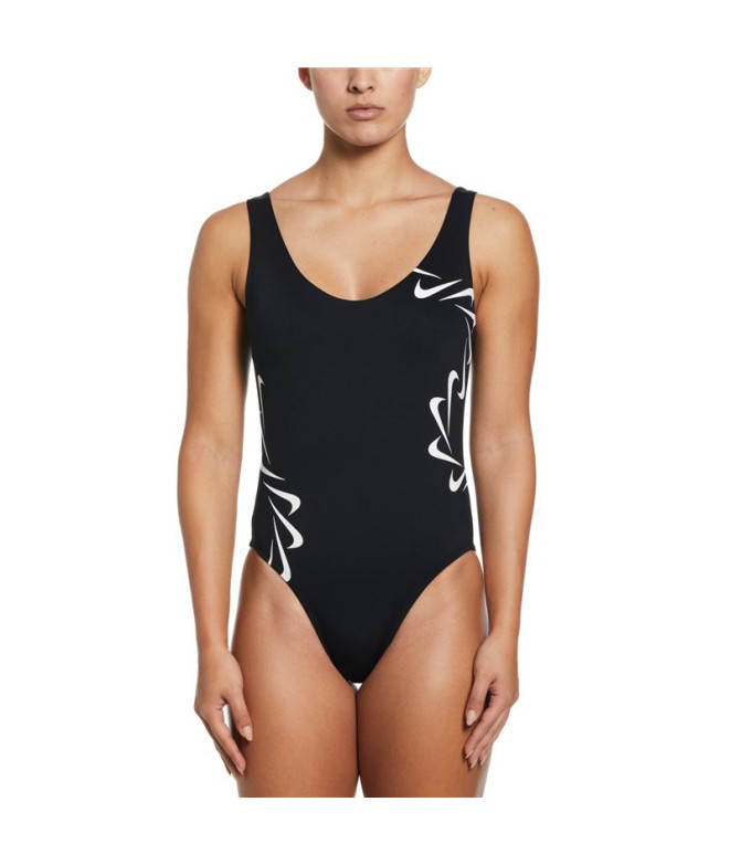 Bañador de Natación Nike U-Back One Piece Mujer...