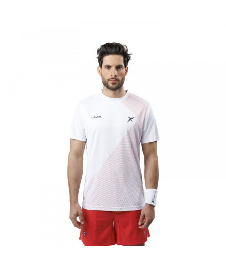 Camiseta Drop Shot Airam JMD Blanco