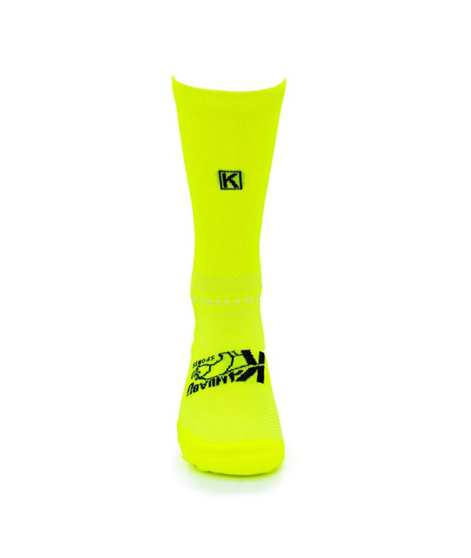 Calcetines Running Kamuabu Basic Amarillo Unisex