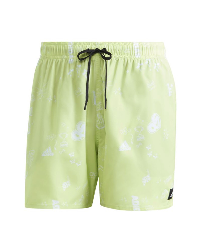 Bañador de Natación adidas Clx Sho Sl Hombre verde