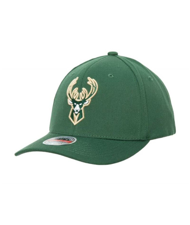Gorra Mitchell & Ness Milwaukee Bucks Verde