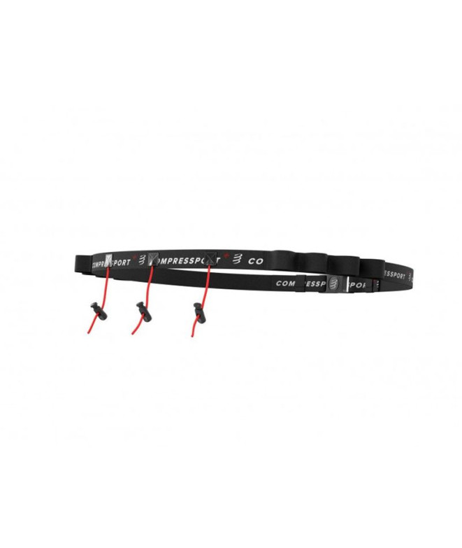 Cinturón Portadorsal Compressport Race Negro