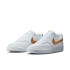 Zapatillas Nike Court Vision Low Next Nature Mujer Blanco Oro
