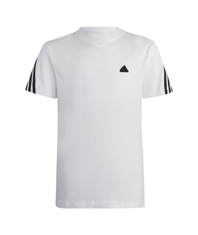 Camiseta adidas Future Icons 3 bandas infantil