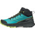 Botas de Montaña Scarpa Rush 2 Mid Gore-Tex Blue Lime Mujer