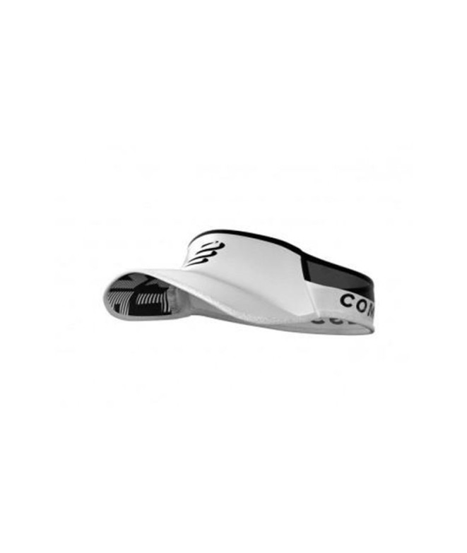 Visera de Running Compressport Ultralight Blanco