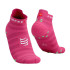 Calcetines de Running Compressport Pro Racing v4.0 Ultralight Run Low Hot Rosa