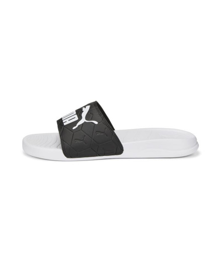 Chanclas Puma Popcat 20 Logo Power Negro