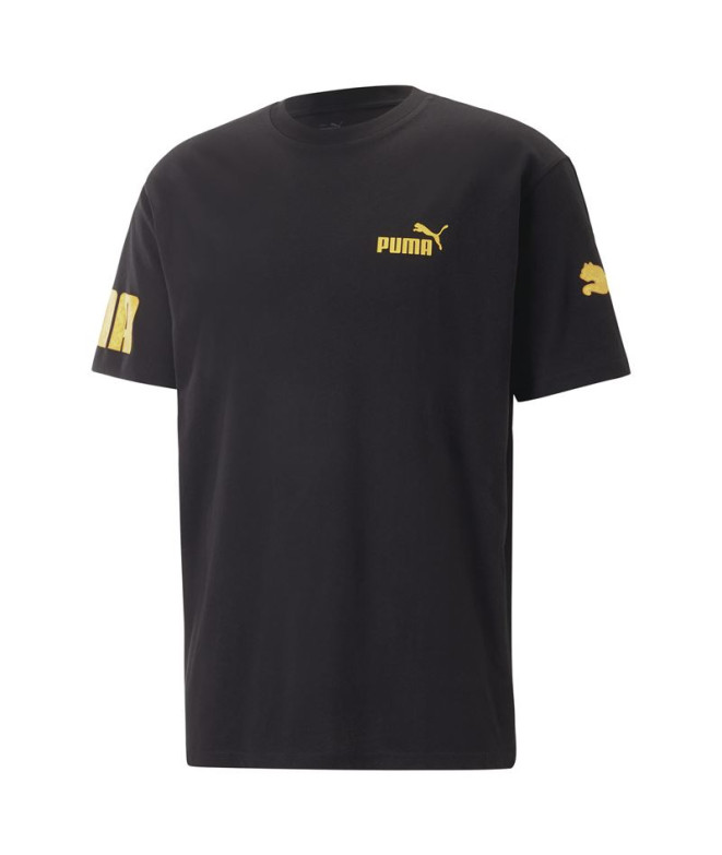 Camiseta Puma Power Summer Negro