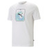 Camiseta Puma Graphics Wave Hombre Blanco