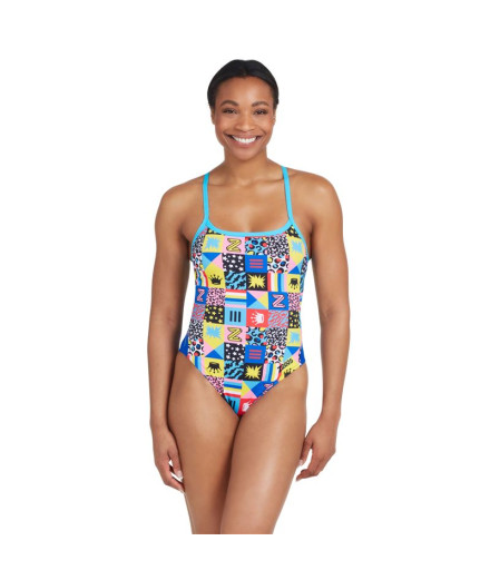 Bañador de Natación Zoggs Sky Back E+ Mujer
