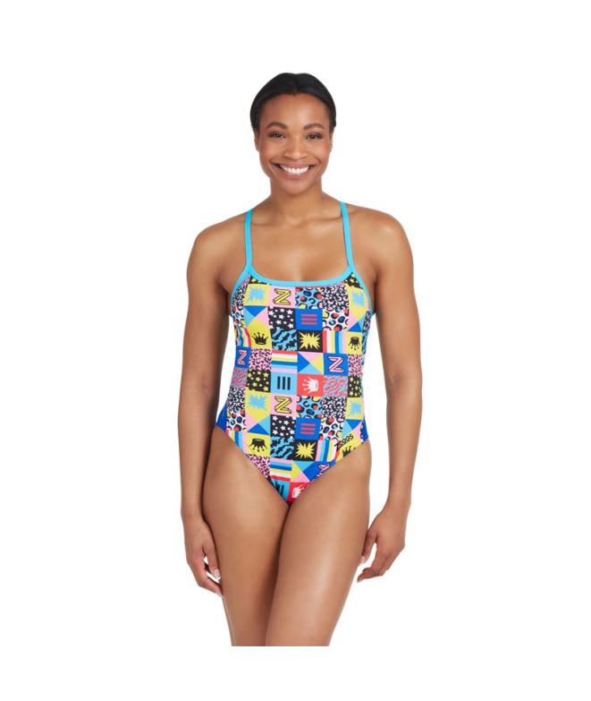 Bañador de Natación Zoggs Sky Back E+ Mujer