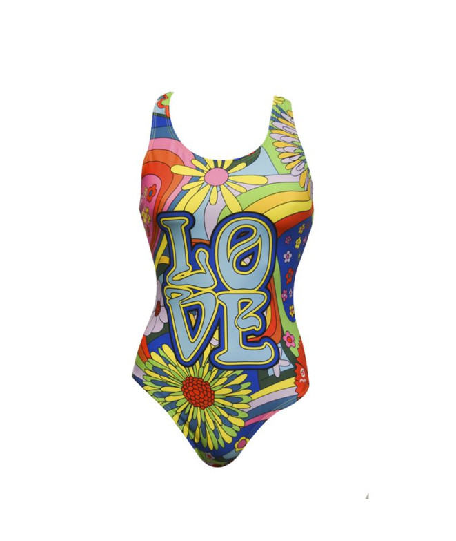 Bañador de Natación RAS Love Race Back...