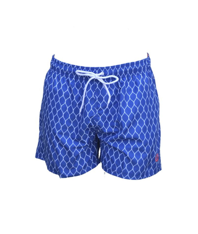 Bañador RAS Grid Azul Hombre estampado