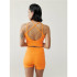 Sujetador deportivo Born Living Yoga Seia Papaya Mujer