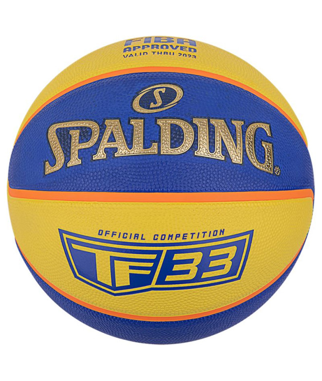 Pelota de Baloncesto Spalding TF-33 Gold -...