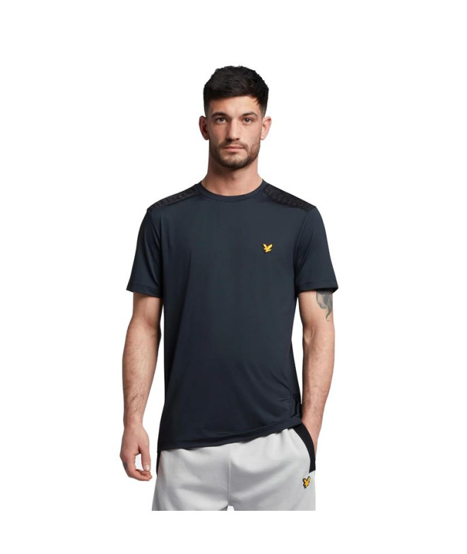 Camiseta Lyle & Scott Sp1-Shoulder Branded...