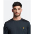 Camiseta Lyle & Scott Sp1-Shoulder Branded Hombre Negro
