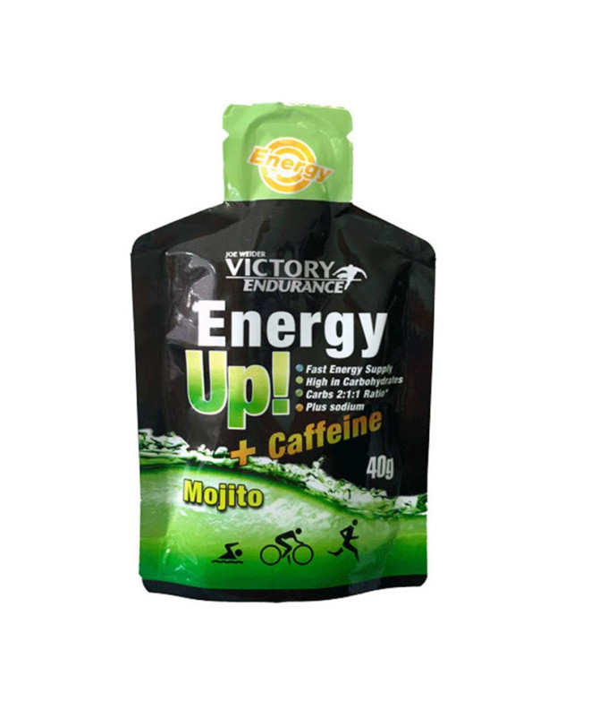 Gel Victory Endurance Energy Up Gel + Cafeina...