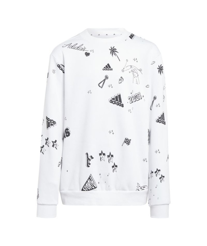 Sudadera adidas Jg Bluv Q3Sweat Niña